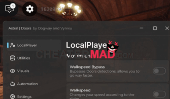Astral Hub Doors Script – Walkspeed Change, Bypass Walkspeed