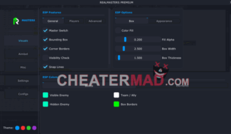 CS2 REALMASTERS External Cheat | Cracked Legit/Semi-Rage Hack