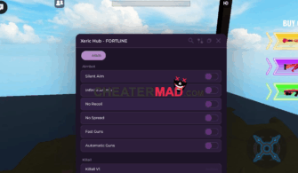Fortline Script – Silent aim, INF Ammo, No Recoil, No Spread