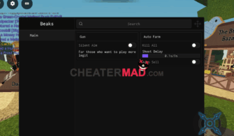 JW Hub Beaks Script – Silent Aim, Kill All, Auto Sell