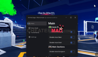 Polaris Hub Anime Saga Script – AutoPlay, Auto Dungeon