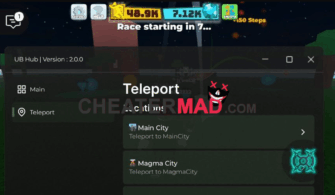 Ub Hub Legends Of Speed Script – Auto Rebirth, Auto Collect, Teleport