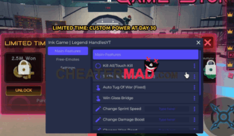 Legend Hub Ink Game Script – Kill All, Tp to Player