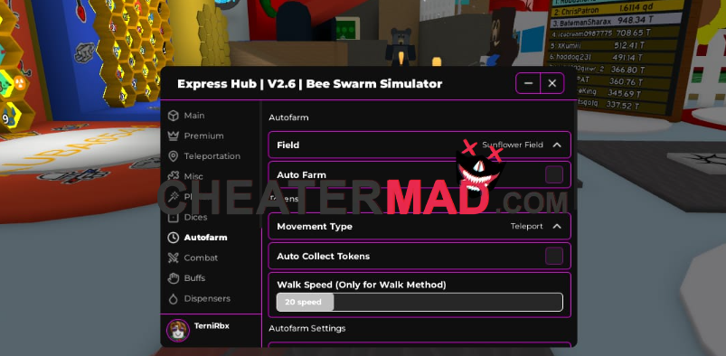 bee swarm simulator scripts and hacks - auto-farm, teleport, esp and more! 2025 6 bee swarm simulator scripts and hacks