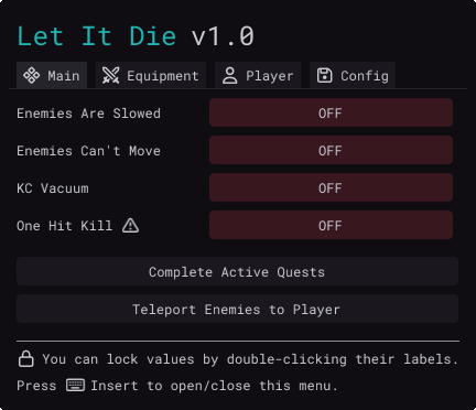 Let It Die Free Hack v1.0