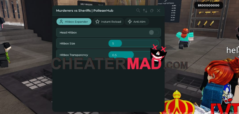 Murderers VS Sheriffs Scripts and Hacks