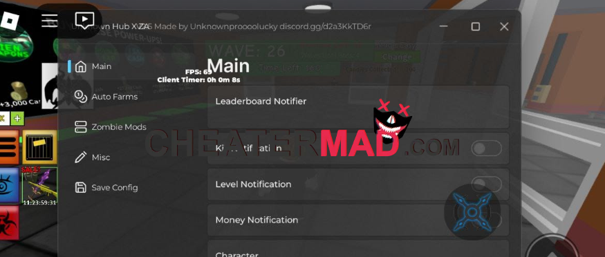 Zombie Attack Scripts and Hacks