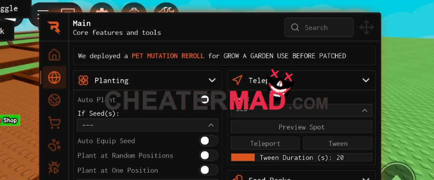 free grow a garden scripts and hacks - auto sell, auto collect, auto buy gui 7 free grow a garden scripts and hacks