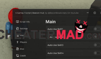 Beecon Hub Jujutsu Shenanigans Script : Auto Farm Players, Auto Block and More!