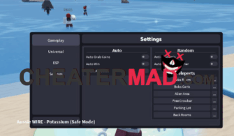 Aussie Hub Tsunami Game Script: Auto Win, Anti Tsunamis, Teleports