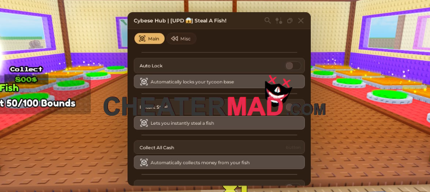 steal a fish scripts and hacks - auto steal, auto farm, auto lock, auto collect 7 steal a fish scripts and hacks