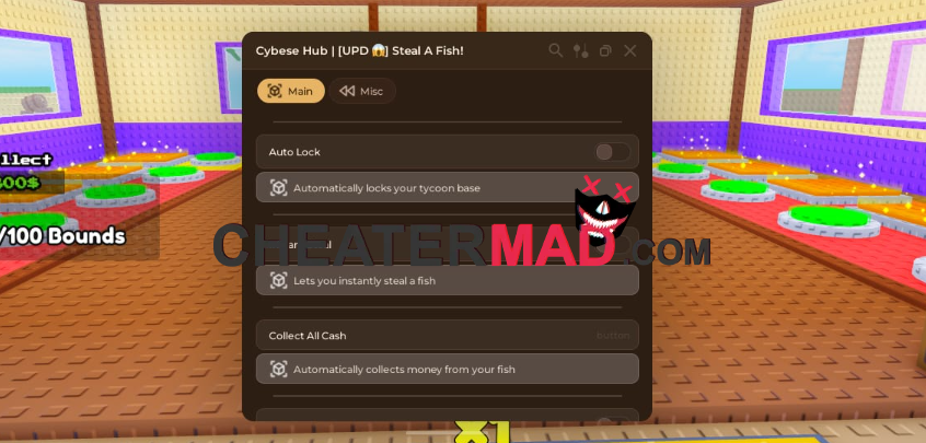 Cybese Hub Steal A Fish Script