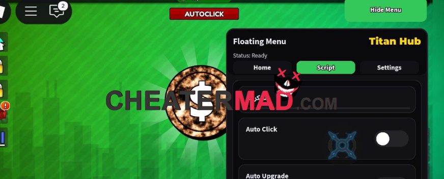 Titan Hub Money Clicker Inc Script