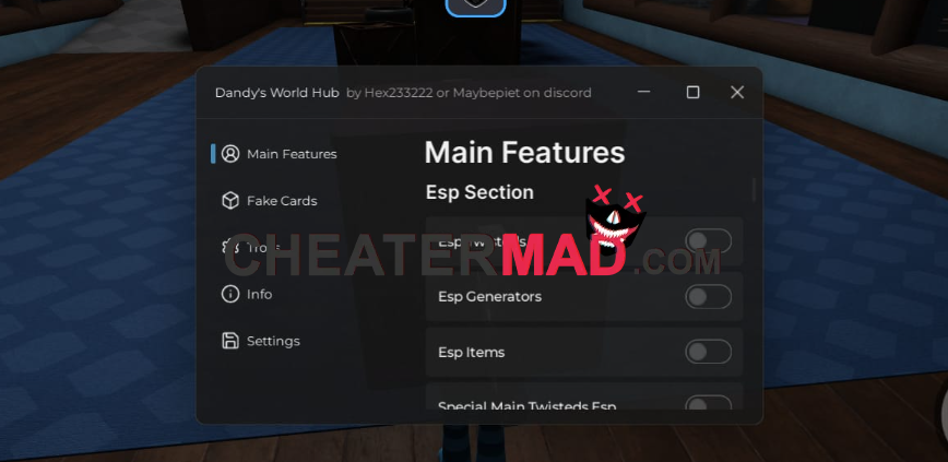 dandy's world scripts - esp, fullbright, auto skillcheck hacks 3 dandy's world scripts