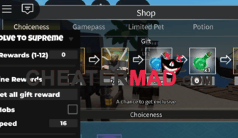 Evolve to Supreme Script – Inf Online Rewards Gui