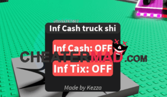 Truck RNG Script – Infinite Cash, Infinite Tix Gui