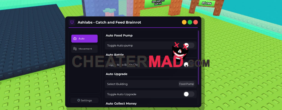 catch and feed a brainrot scripts and hacks - auto click to food pump, auto lasso spam, teleport to seller 1 catch and feed a brainrot scripts and hacks