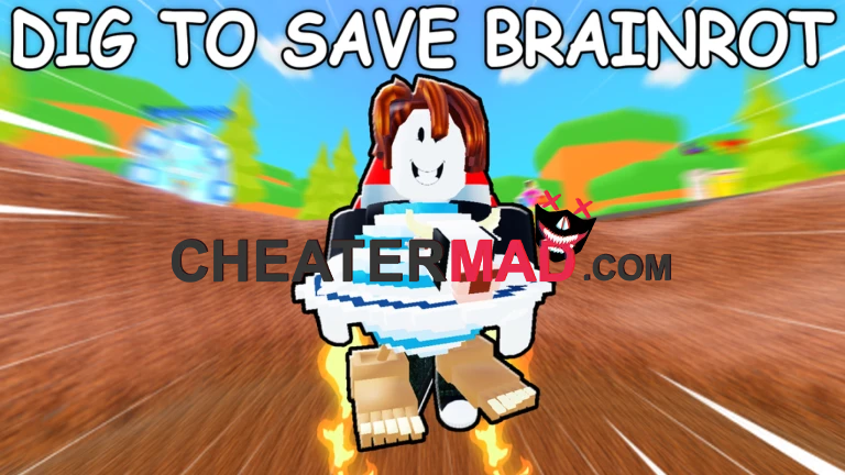 dig to save brainrot script - infinite coins, infinite gems, infinite spins 1 dig to save brainrot script