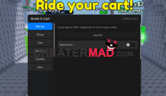 Build A Cart Script – Auto Farm, Auto Rebirth