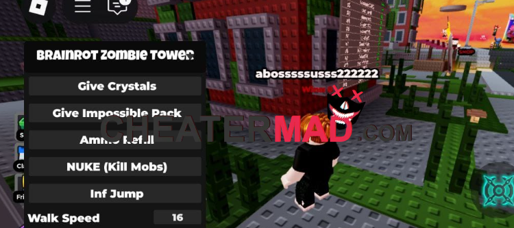 Brainrot Zombie Tower Script
