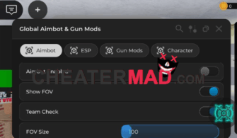 Global Hub Weird Gun Game Script – AimBot, Team Check, Fov Size