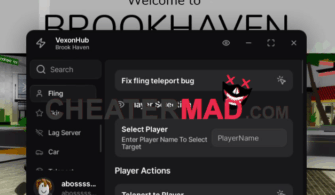 Vexon Hub Brookhaven Script – Audio, Troll, Fling Gui