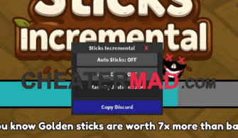 Sticks Incremental Script – Auto Sticks, Auto Clicks Gui
