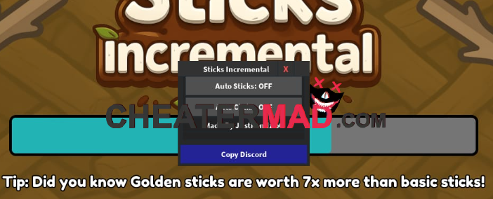 Sticks Incremental Script