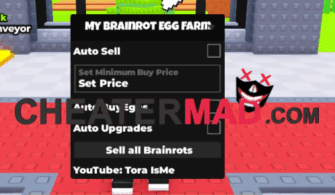My Brainrot Egg Farm Script – Auto Sell, Auto Buy Eggs, Auto Upgrades Hack