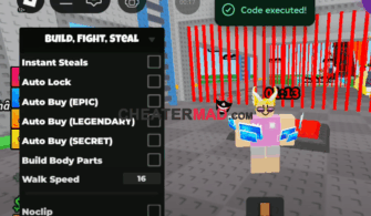 Build, Fight, Steal Script: Instant Steals, Auto Buy & More!
