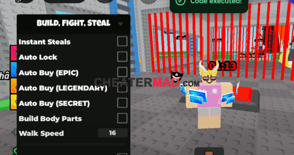 Build, Fight, Steal Script