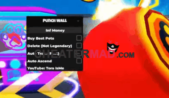 Punch Wall Script: Inf Money, Inf Fast Train, Auto Best Pets