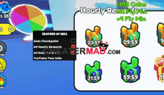 Skaters Of Hell Script: Infinite All Rewards, Auto CheckPoint