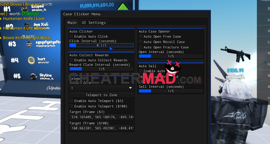 Case Rolling RNG Script