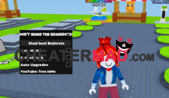 Don’t Wake the Brainrots Scripts and Hacks – Auto Steal, Auto Mythic, Auto Collect Cash Gui