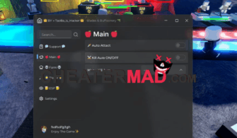 Blades & Buffoonery Script – Auto Attack, Kill Aura, Auto Farm Box Gui