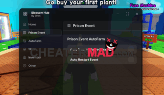 Blossom Hub Plants Vs Brainrots Script – Auto Farm, Auto Buy, Inventory Gui