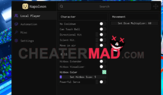 Tennis Clash Script: Auto Hit, Hitbox expander and More