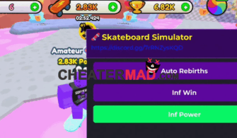 Skateboard Simulator Script: Inf Wins, Free gamepass and More 2026