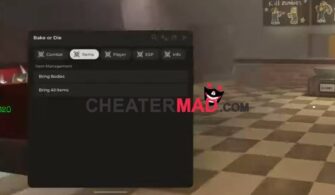 Bake or Die Script: Bring Items, Kill Aura, ESP