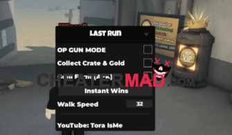 Last Run Script: Instant Wins and Walk Speed, Gold Farm