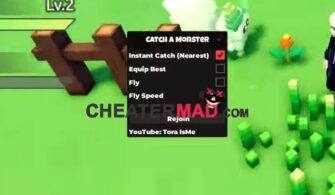 Catch a Monster Script – Auto Kill, Instant Cash (Roblox No Key Gui)