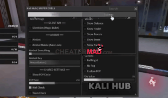 Sniper Duels Script: Silent Aim, Wallhack, Auto Win Gui