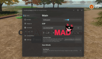 Hunting Season Script: Gun Mods, Esp, Aimbot Gui