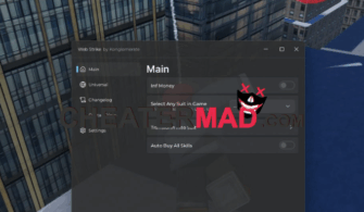 Web Strike Script: Infinite Money, Auto Buy All Skills