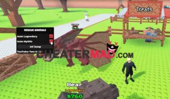 Rescue Animals Script – Auto Farm & Bypass Stock Gui