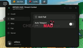 Smash Combat Script – Kill Farm, Anti Knockback GUI