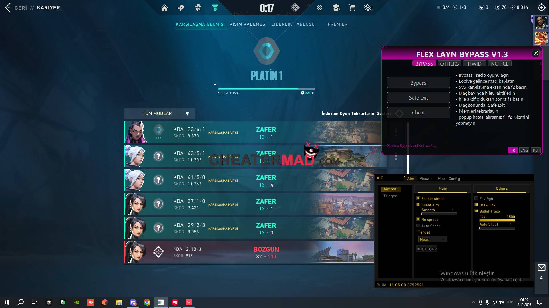 valorant internal loader - spoofer, aimbot hack, colorbot & esp cheat and more! 2 valorant internal loader