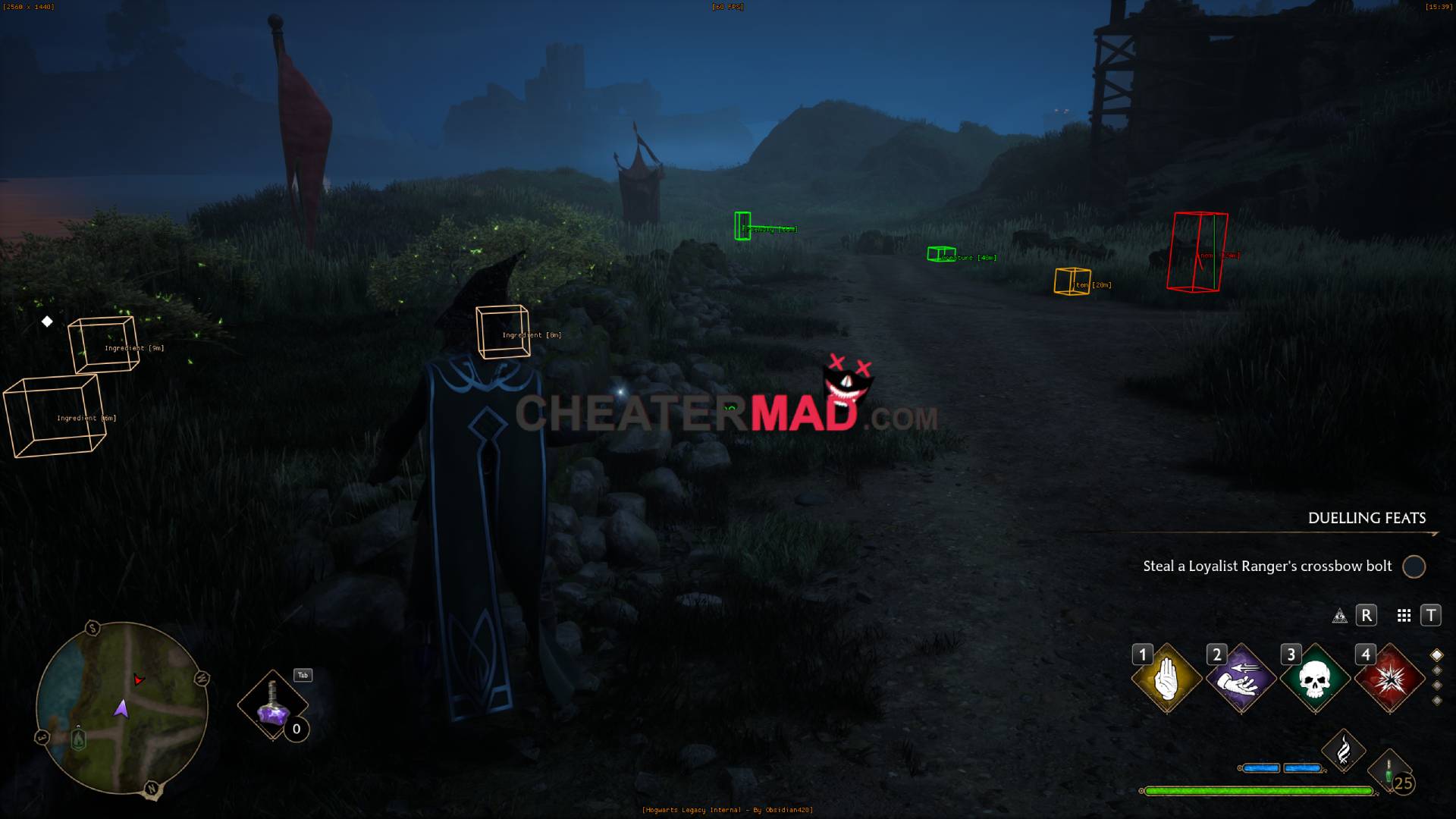 hogwarts legacy internal cheat - god mode, esp, unlimited ancient magic 1 hogwarts legacy internal cheat