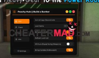 Build a Bunker Script – Roblox Kill Aura, Item Esp, Player Features